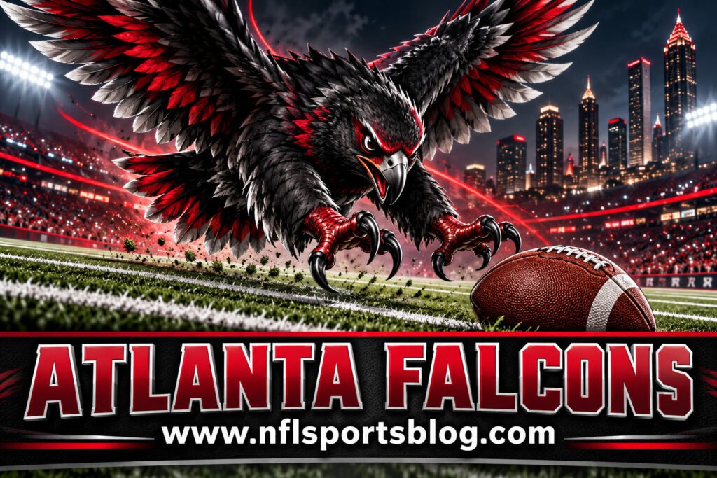 Atlanta Falcons cartoon mascot featured image for www.nflsportsblog.com