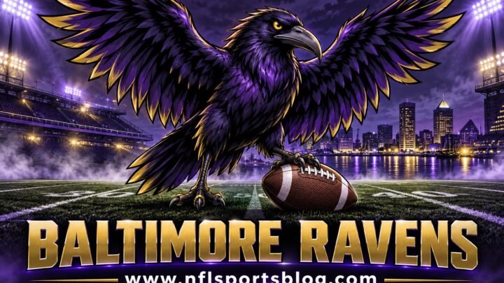 Baltimore Ravens cartoon mascot featured image for www.nflsportsblog.com