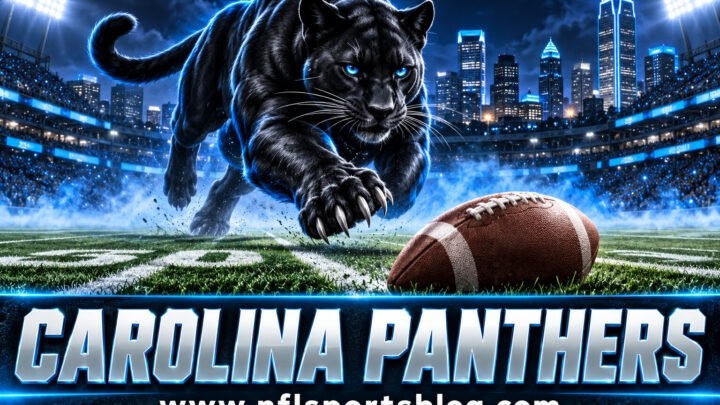 Carolina Panthers cartoon mascot featured image for www.nflsportsblog.com