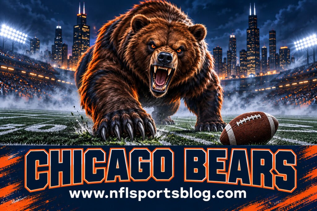 Chicago Bears cartoon mascot featured image for www.nflsportsblog.com