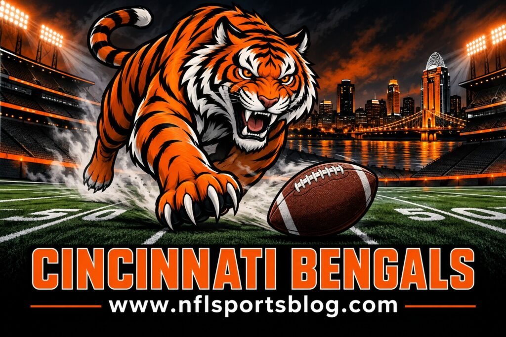 Cincinnati Bengals cartoon mascot featured image for www.nflsportsblog.com