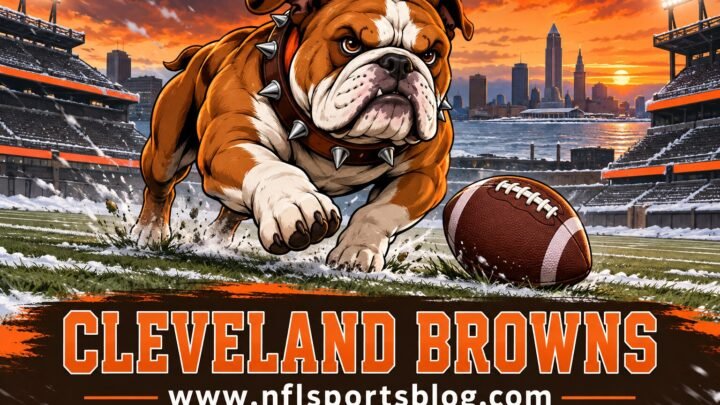 Cleveland Browns cartoon mascot featured image for www.nflsportsblog.com