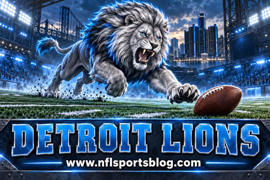 Detroit Lions cartoon mascot featured image for www.nflsportsblog.com