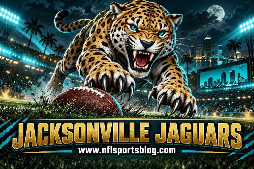 Jacksonville Jaguars cartoon mascot featured image for www.nflsportsblog.com