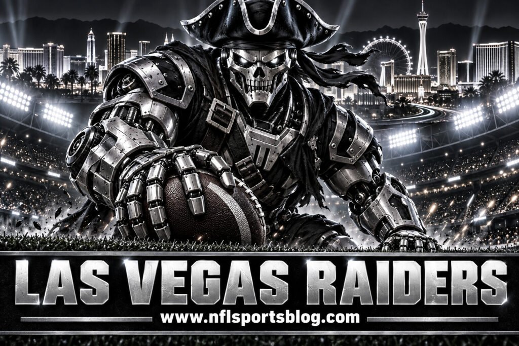 Las Vegas Raiders cartoon mascot featured image for www.nflsportsblog.com