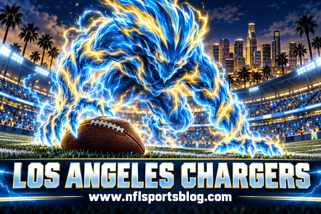 Los Angeles Chargers cartoon mascot featured image for www.nflsportsblog.com