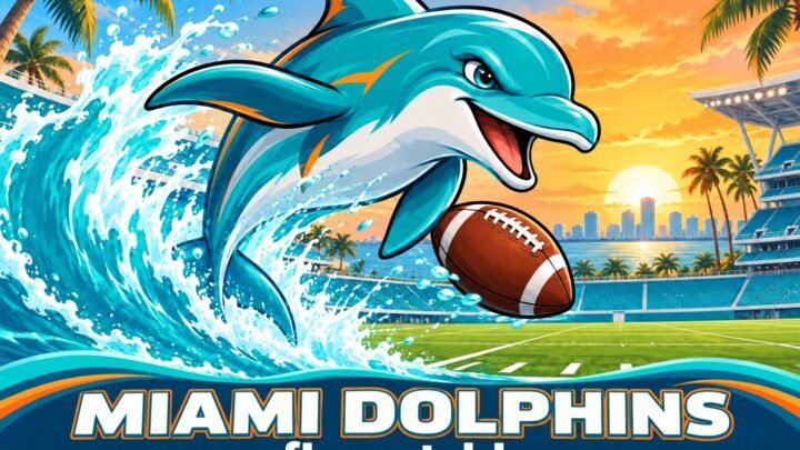 Miami Dolphins cartoon mascot featured image for www.nflsportsblog.com