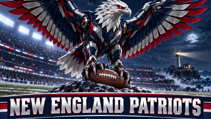 New England Patriots cartoon mascot featured image for www.nflsportsblog.com