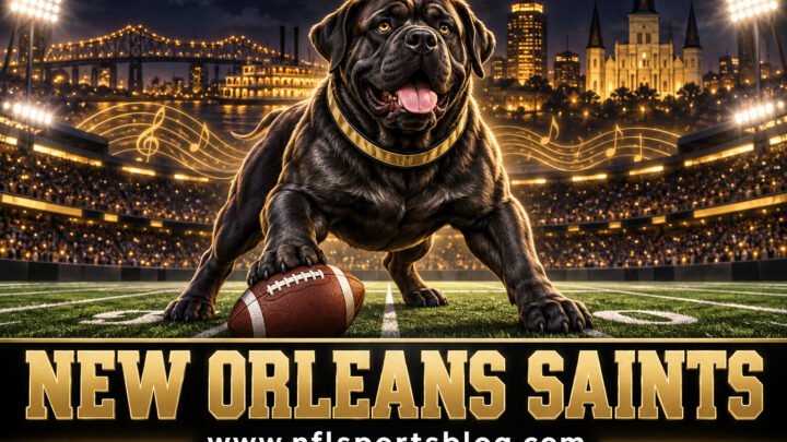 New Orleans Saints cartoon mascot featured image for www.nflsportsblog.com