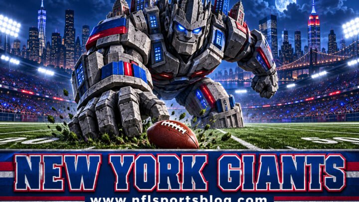 New York Giants cartoon mascot featured image for www.nflsportsblog.com