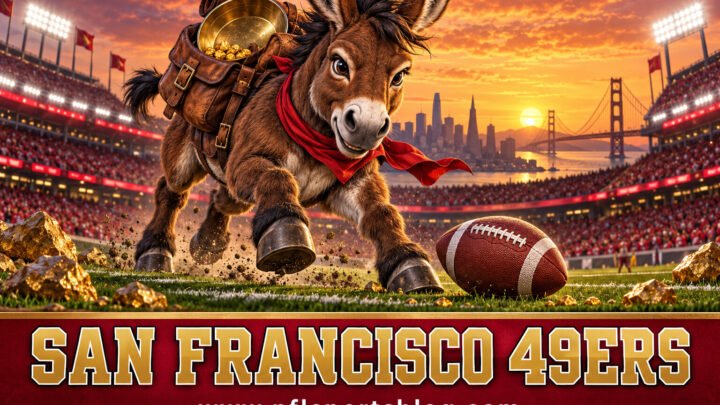 San Francisco 49ers cartoon mascot featured image for www.nflsportsblog.com