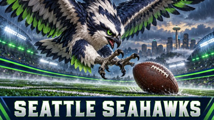 Seattle Seahawks cartoon mascot featured image for www.nflsportsblog.com