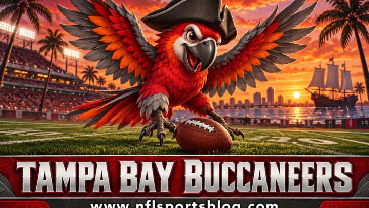 Tampa Bay Buccaneers cartoon mascot featured image for www.nflsportsblog.com