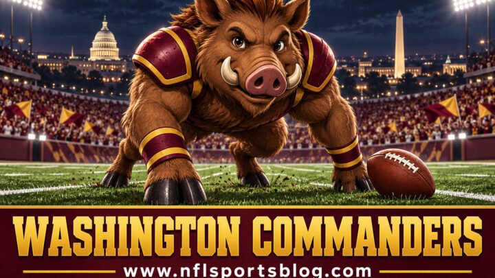 Washington Commanders cartoon mascot featured image for www.nflsportsblog.com